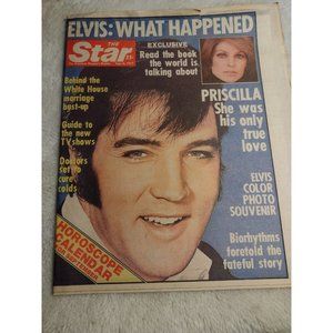 Star Magazine Sept 6, 1977 Elvis Presley Priscilla Clint Eastwood Mick Jagger